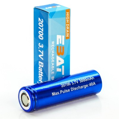 EBAT 20700 3100mah Batteries 2-Pack